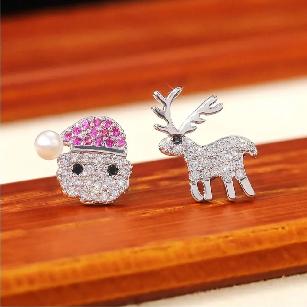 New Sterling Silver Winter Studs